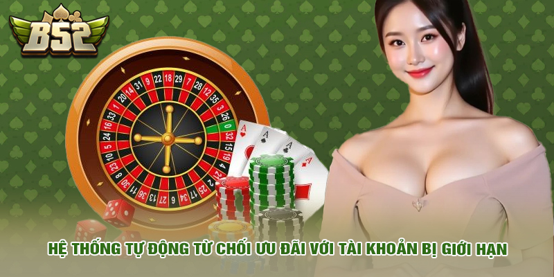 Khuyến mãi 6 Hệ thống tự động từ chối ưu đãi với tài khoản bị giới hạn
