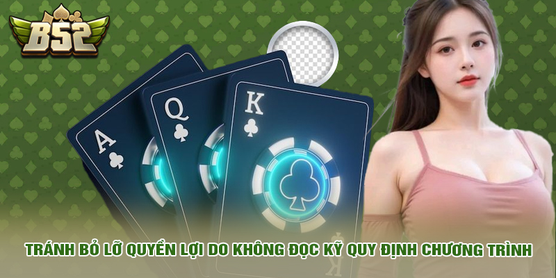 Khuyến mãi 4 Tránh bỏ lỡ quyền lợi do không đọc kỹ quy định chương trình
